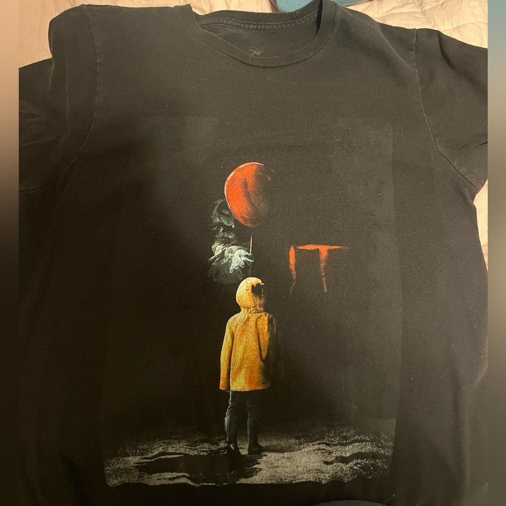 Black Graphic Kids T-Shirt